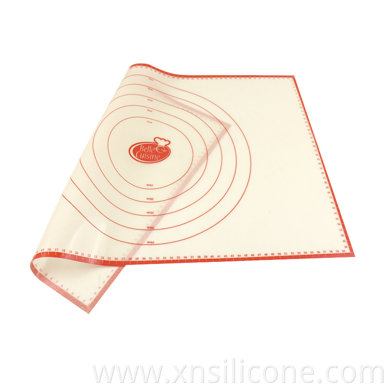 Silicone kneading dough mat